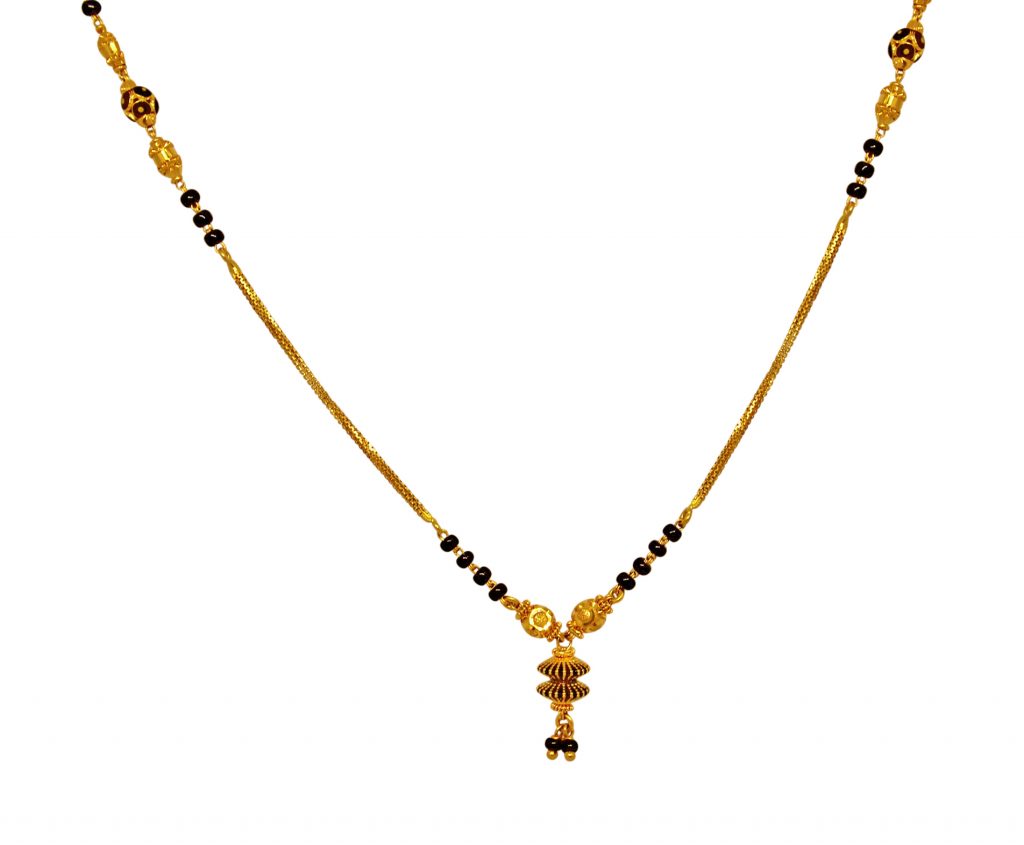 Single Chain Gold Mangalsutra 