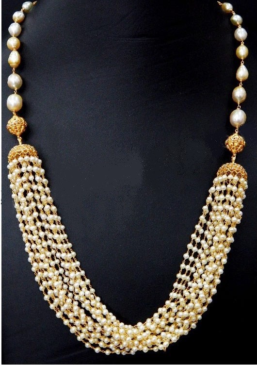 Antique Pearl Necklace Designs