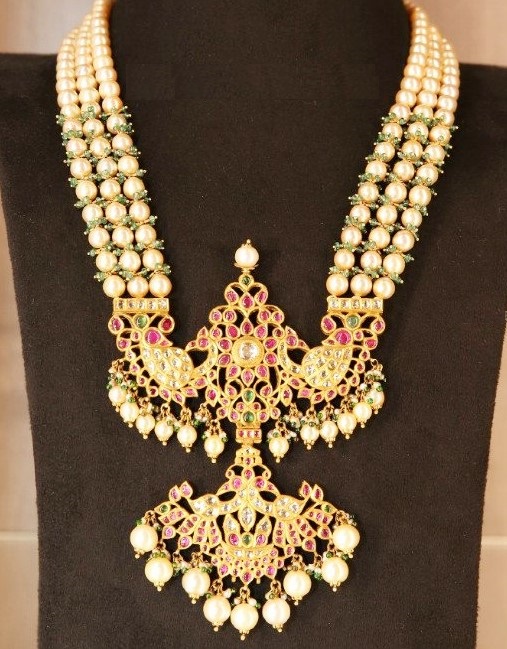 Antique Pearl Necklace Designs