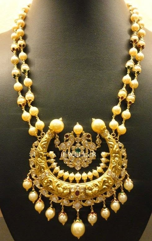 Antique Pearl Necklace Designs