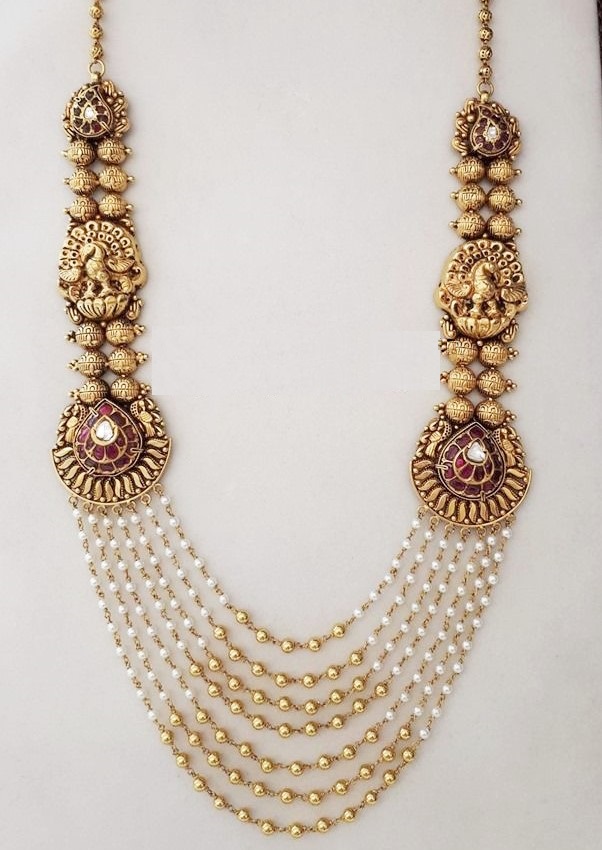 Antique Pearl Necklace Designs