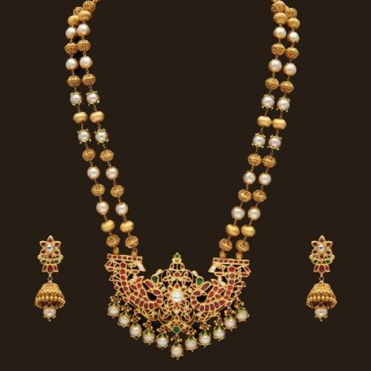 Pearl Necklace Set 