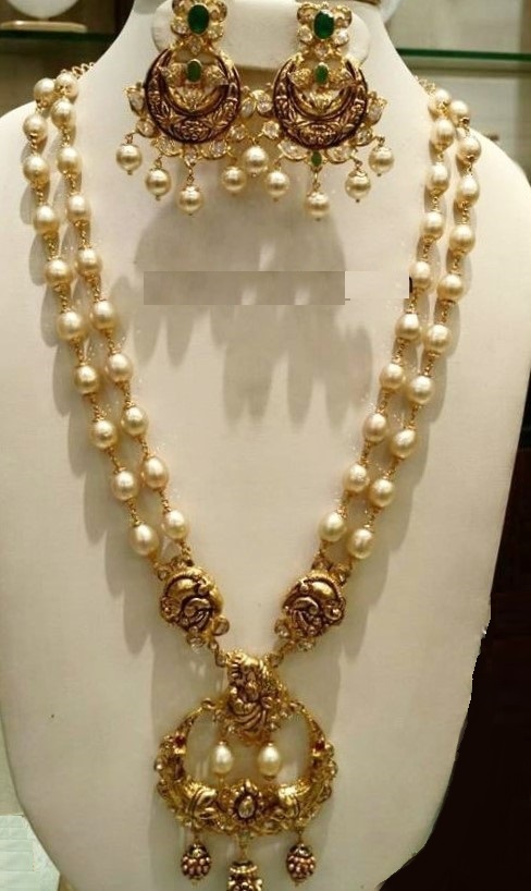 Pearl Necklace Set 