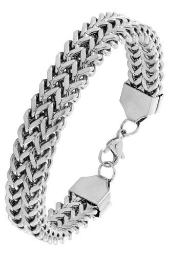 King's Chain Bracelet Silver For Men Stainless Steel Men's Bracelet Bangle  Charms Bracelet | Fruugo BH