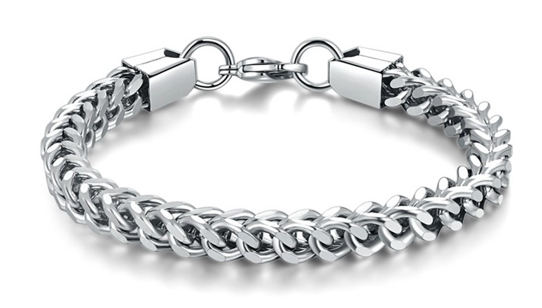 Silver Bracelet Design for Men - Dhanalakshmi Jewellers