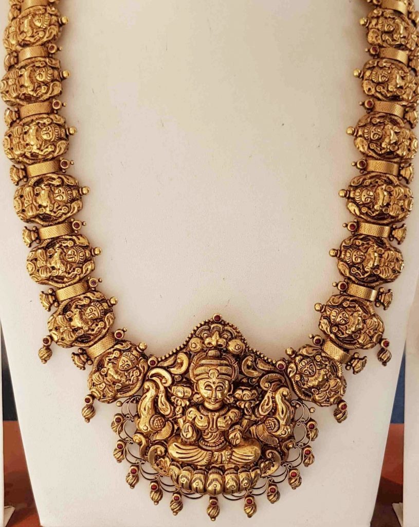 Nakshi Jewelry|Traditional Temple Jewelry| Hara|Antique Jewellery