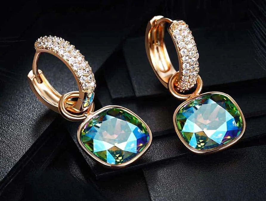 Gemstone Earring