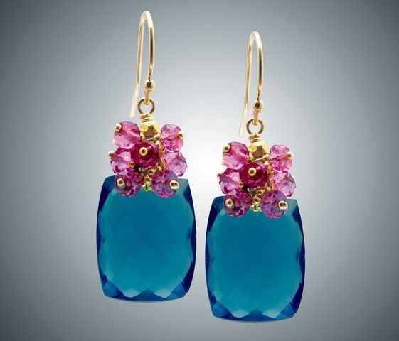 Gemstone Earring