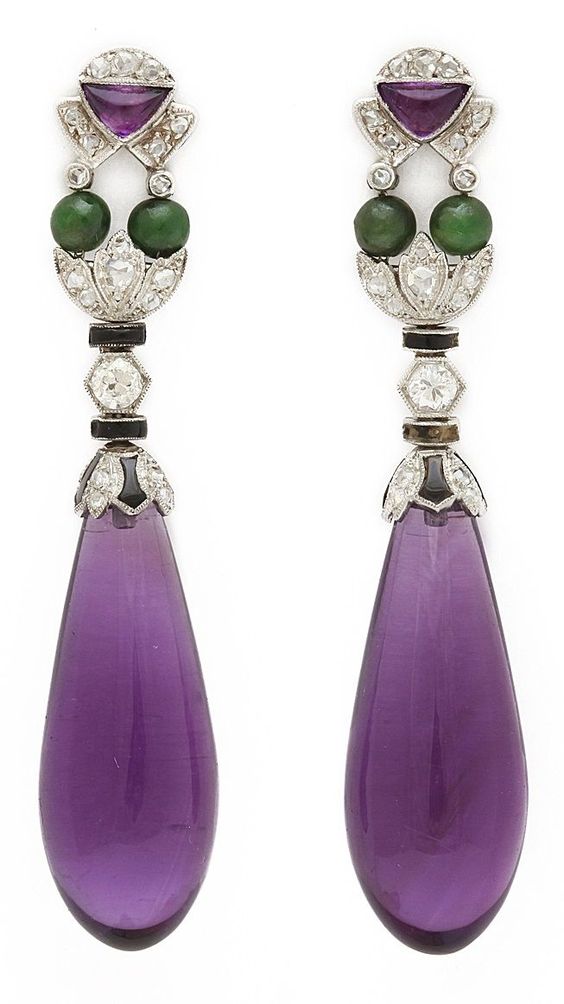 Gemstone Earring