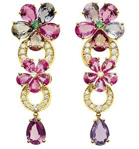 Gemstone Earring