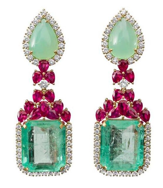 Gemstone Earring