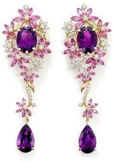 Gemstone Earring