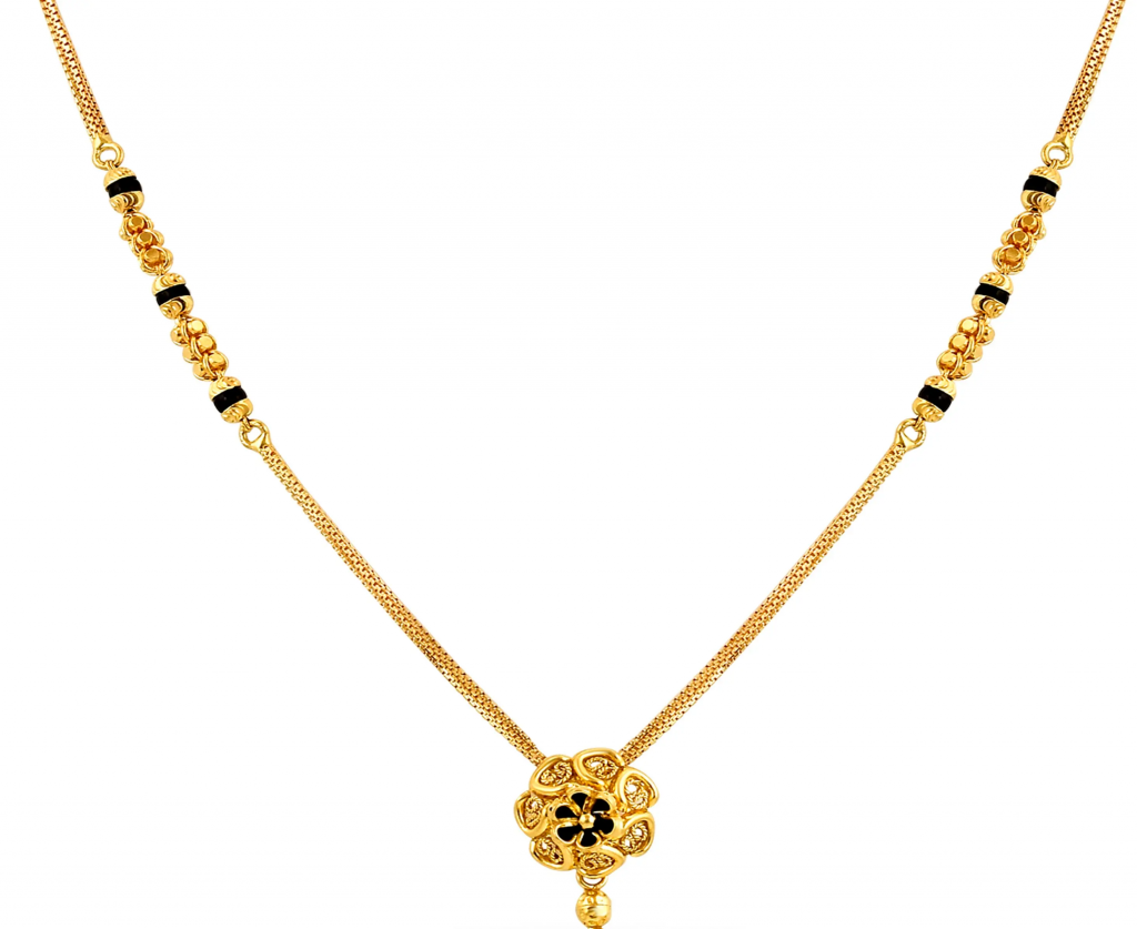 Single Chain Gold Mangalsutra 