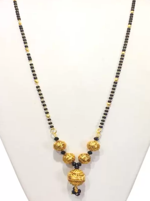 Single Chain Gold Mangalsutra