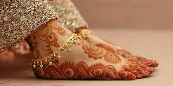 Bridal Silver Anklets