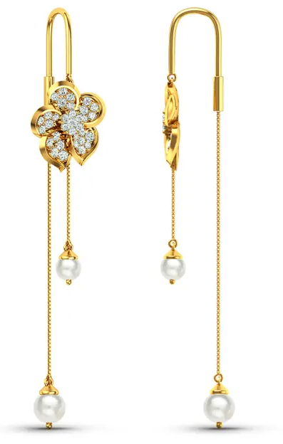 Beautiful gold plated sui dhaga EarRing combo special price