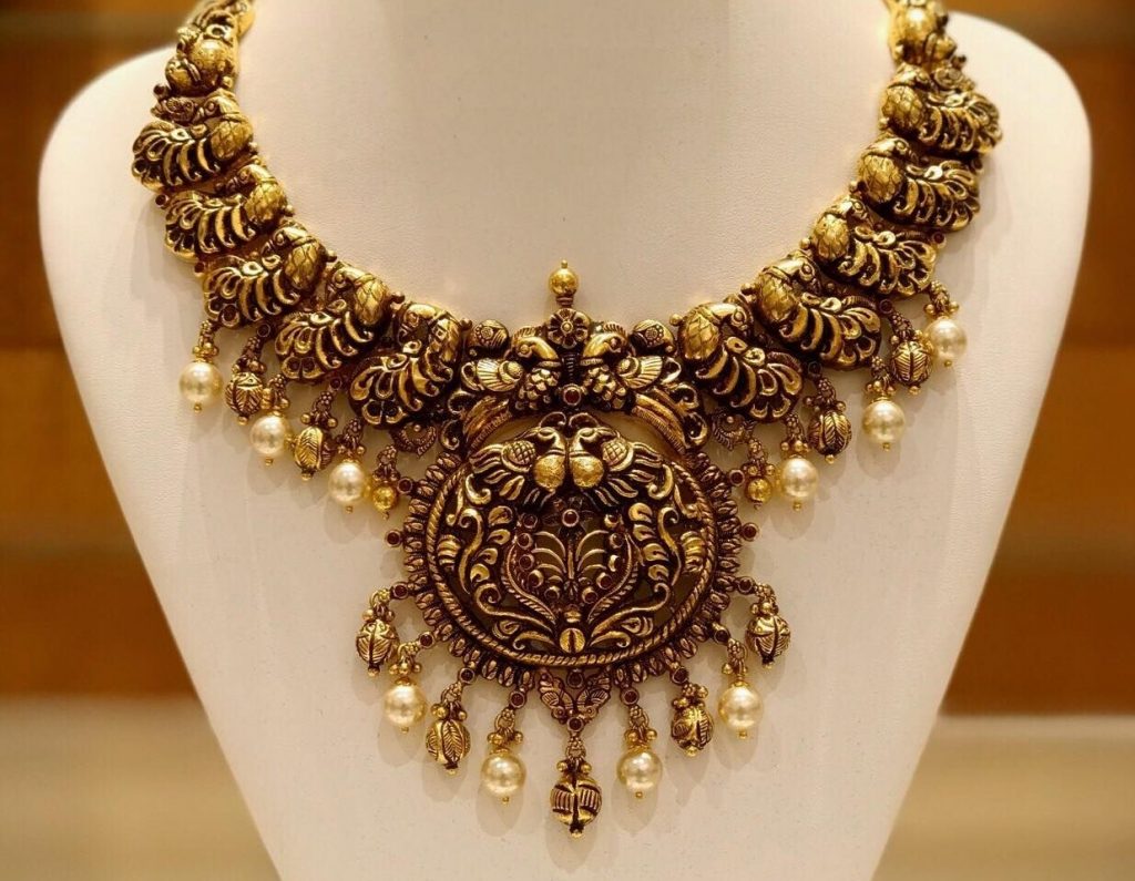 Lightweight sales nakshi jewellery