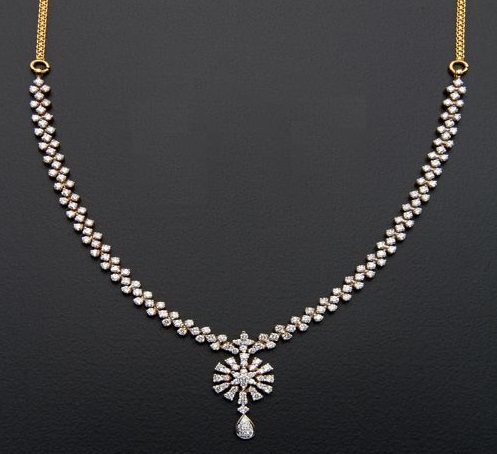 Simple Diamond Necklace