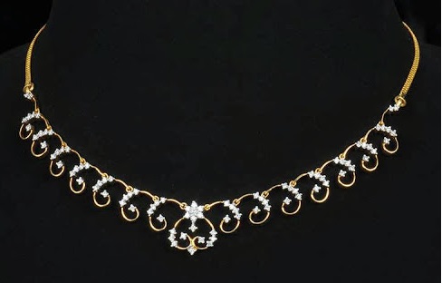 Simple Diamond Necklace