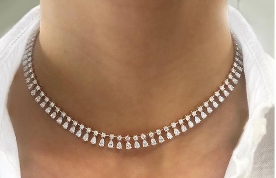 Simple Diamond Necklace