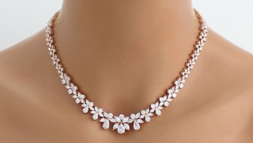 Simple Diamond Necklace