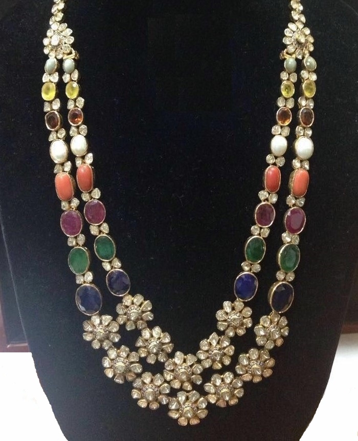 Navratna necklace