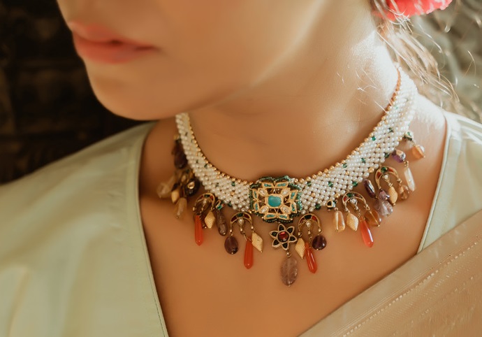 Navratna Necklace