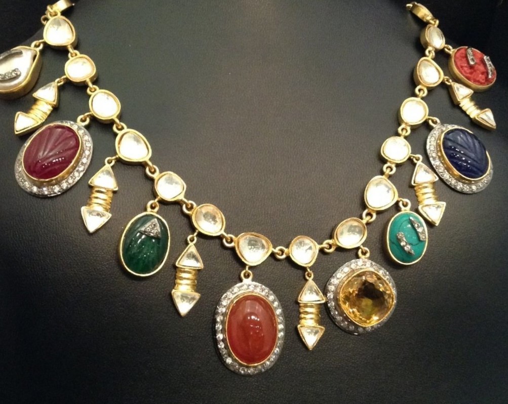 Navratna necklace