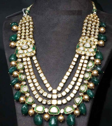 Polki Necklace Designs for Brides