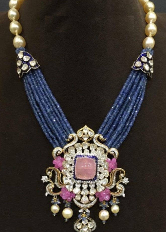 Blue Sapphire Necklace