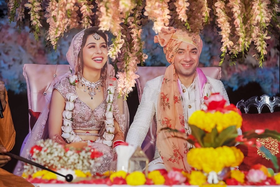 Sonaakshi Raaj and Nikhil Merani wedding
