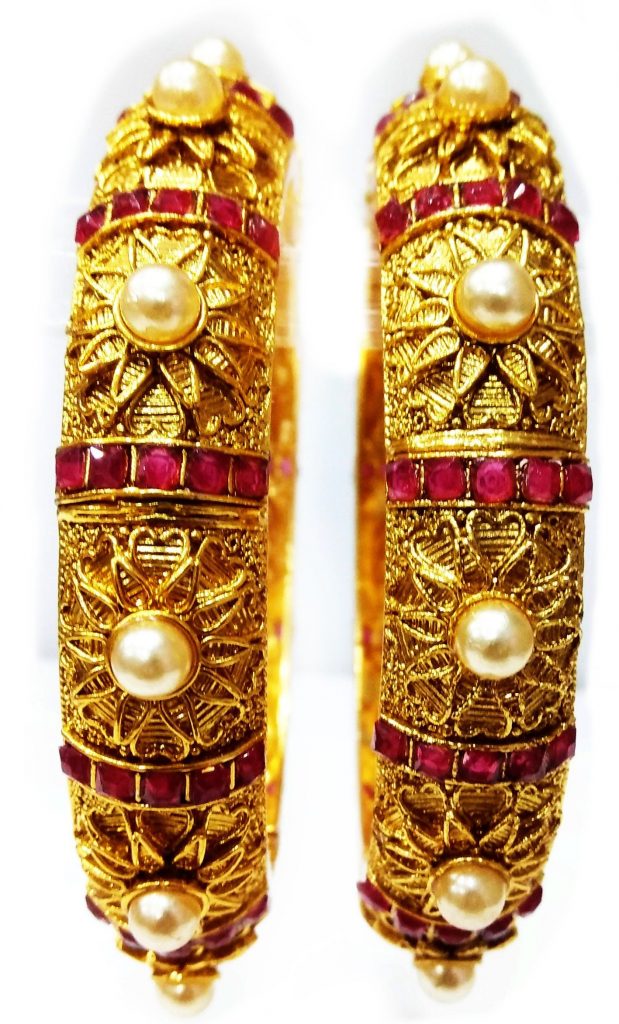 Antique Gold Bangles