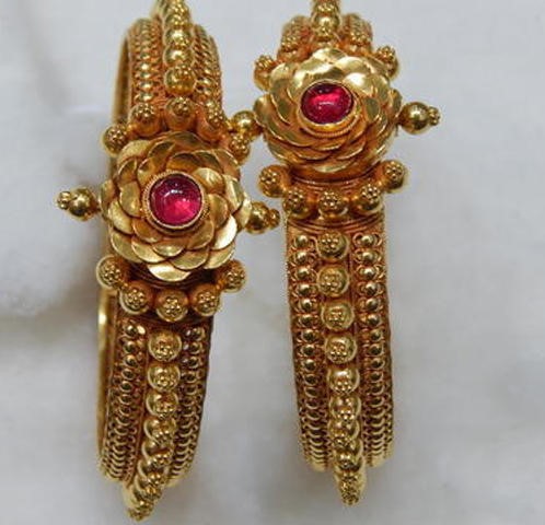 Antique Gold Bangles