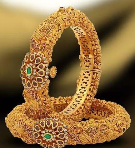 Antique Gold Bangles