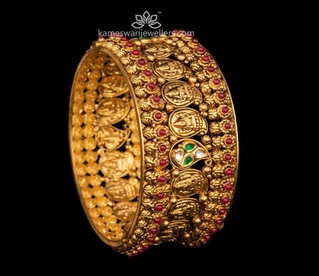 Broad Gold Bangle Designs