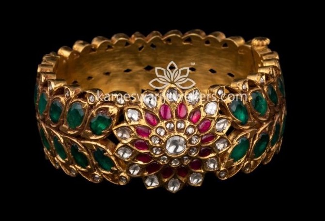 Broad Gold Bangle Designs