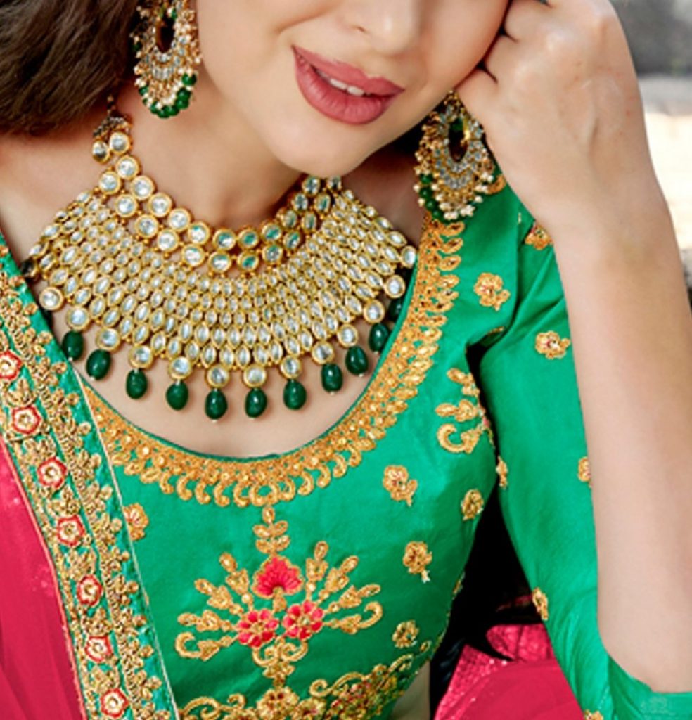 Ghagra Jewellery 2024 www.bellerieve