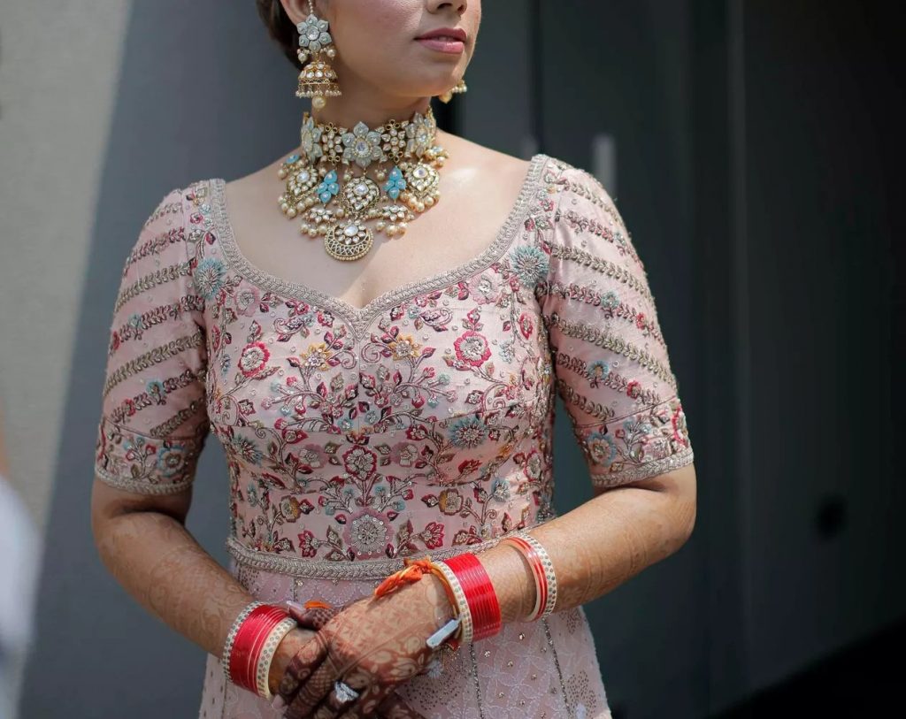 Bridal Jewellery|Bridal lehenga|Kundan Jewellery