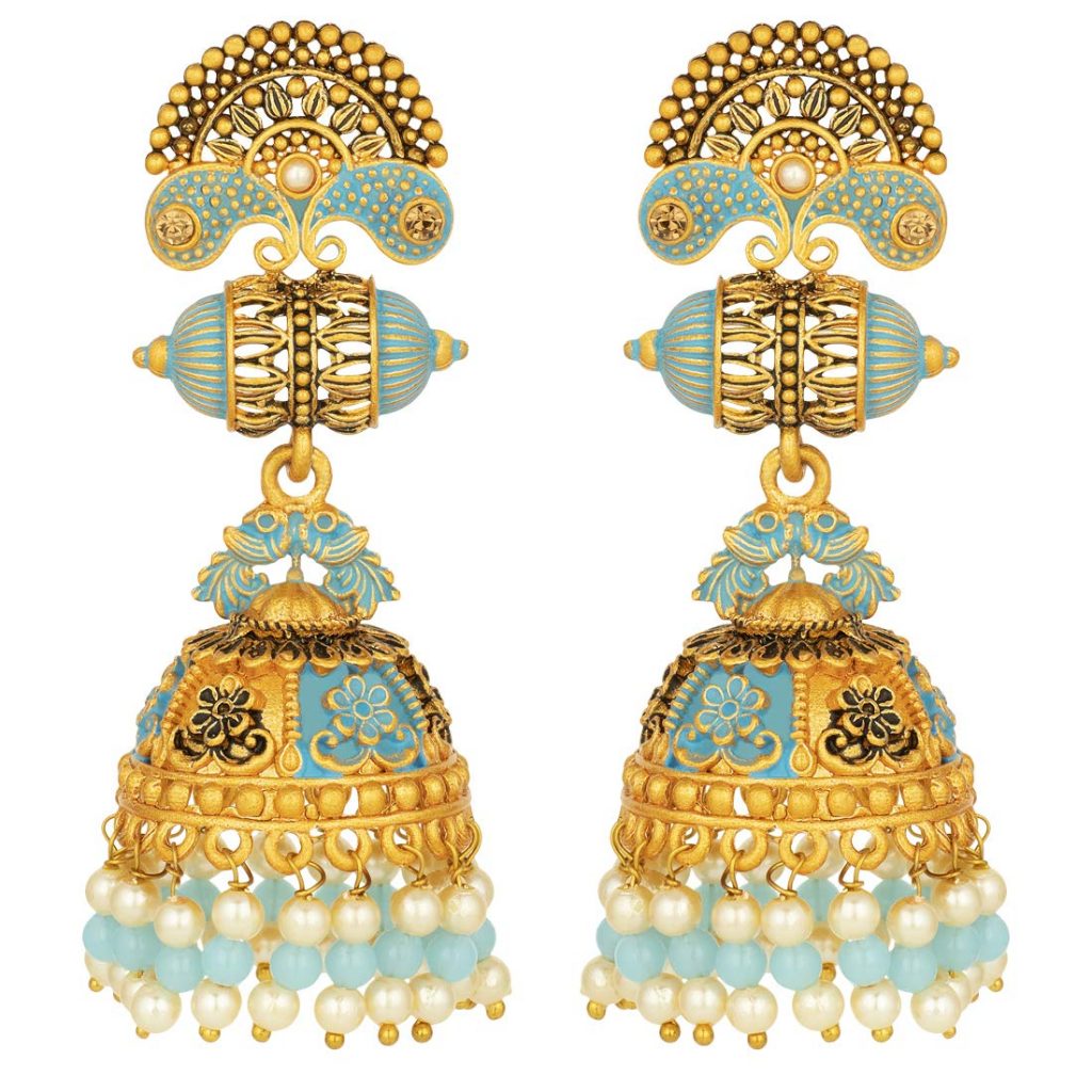 Meenakari Earrings