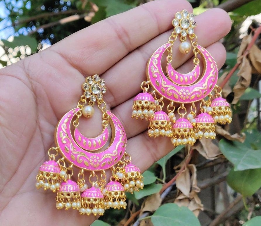 Meenakari Earrings