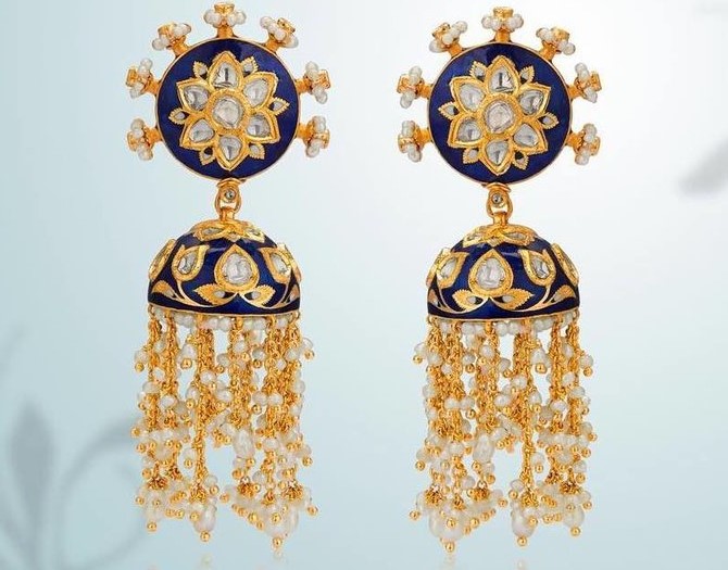 Meenakari Earrings