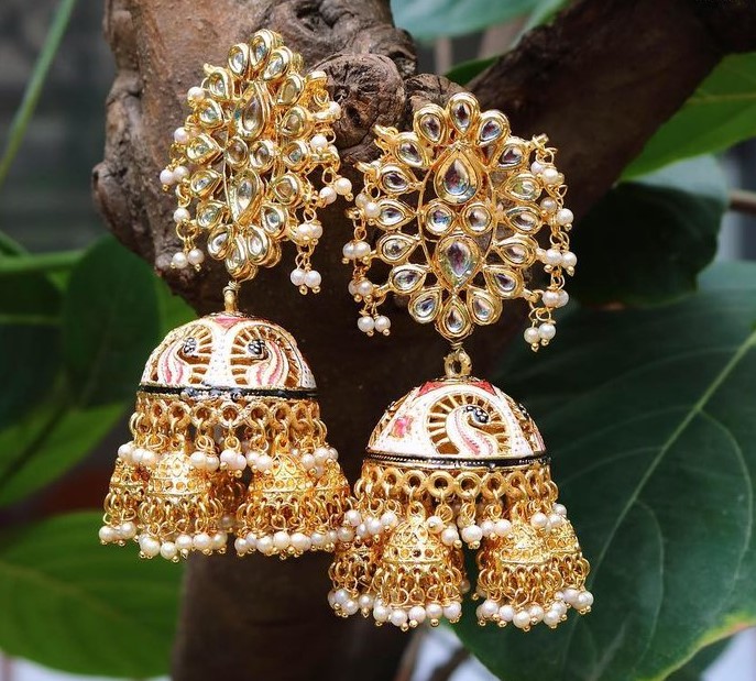 Meenakari Earrings