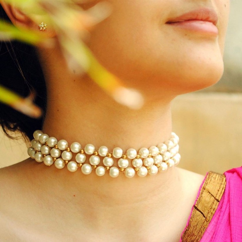 Pearl Choker Necklace