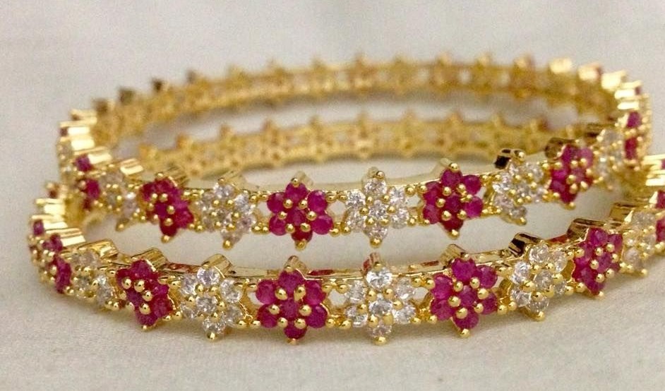 Ruby Bangles