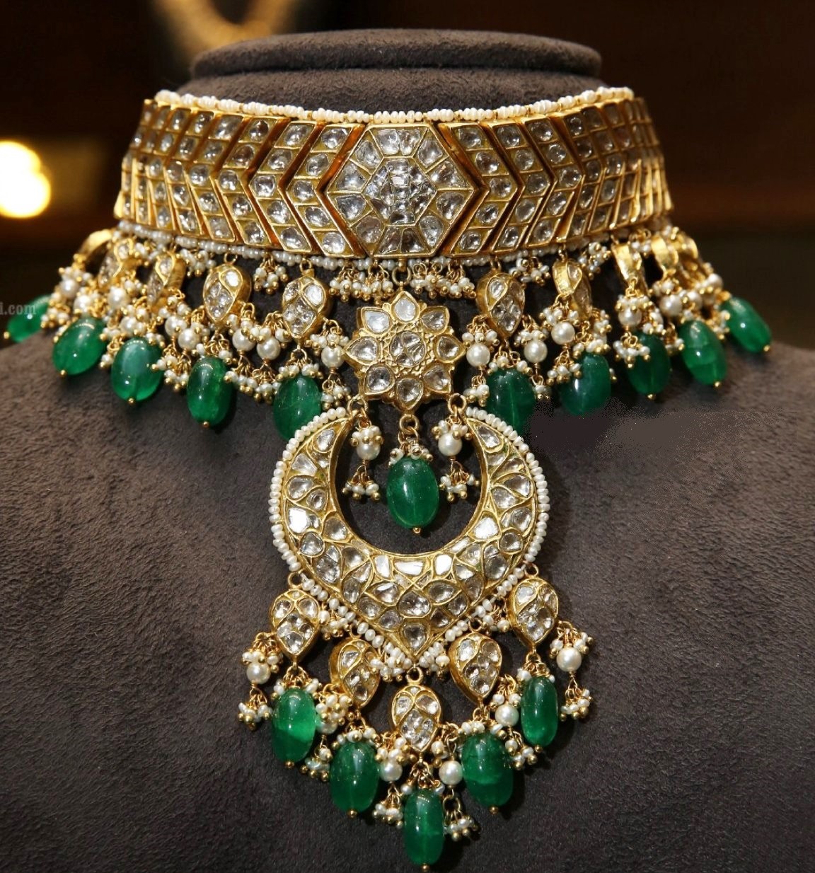 Polki Necklace Designs: From Mughal Splendor to Modern Elegance