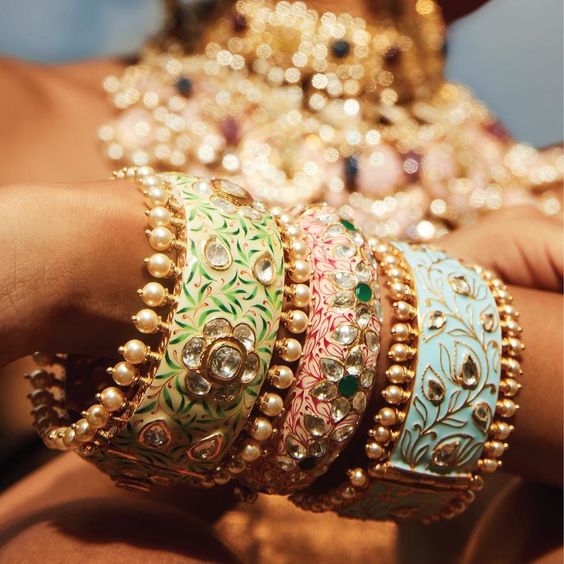 Meenakari bangles