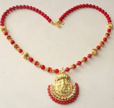 mangalore coral necklace| Kastali|GSB Mangalsutra|Konkani Coral Necklace|Mangalore Jewellery|Konkani Jewellery|Daivajna Brahmin Coral Necklace