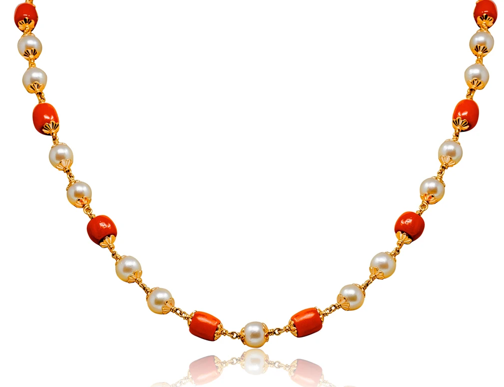 Discover 127+ coral beads necklace designs super hot - songngunhatanh ...