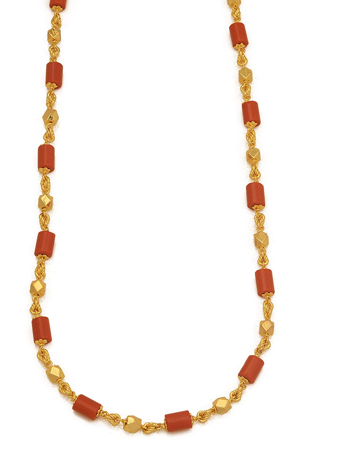 Mangalore Style Coral Necklace Designs