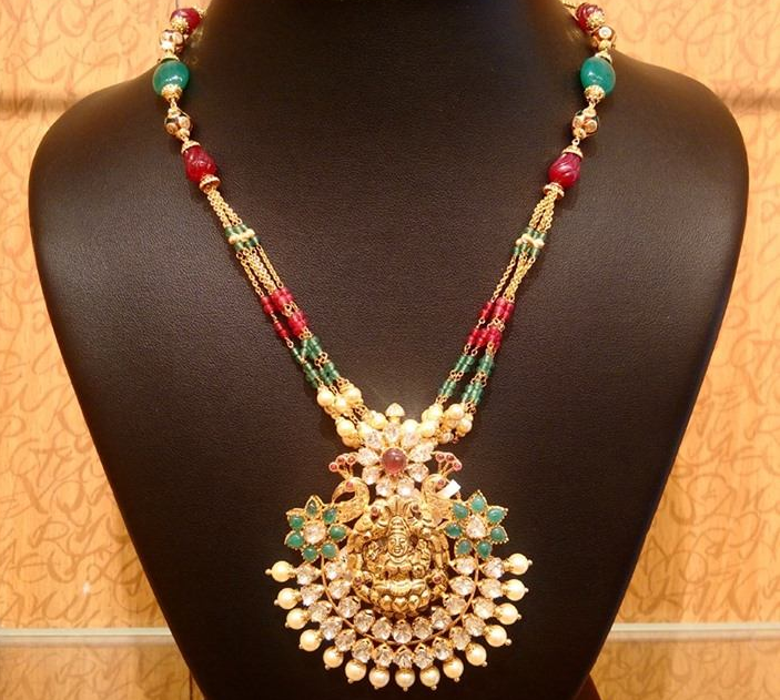 Kundan Necklace Dhanalakshmi Jewellers